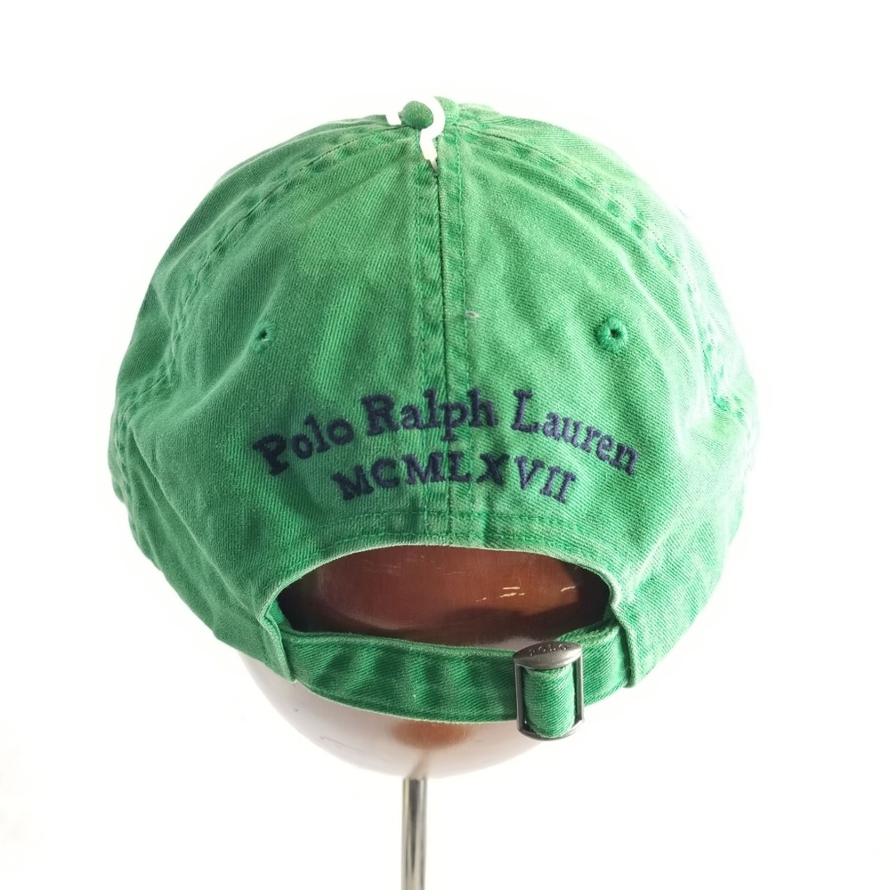 Polo Ralph Lauren Green Polo Player Baseball Hat - Picture 5 of 6